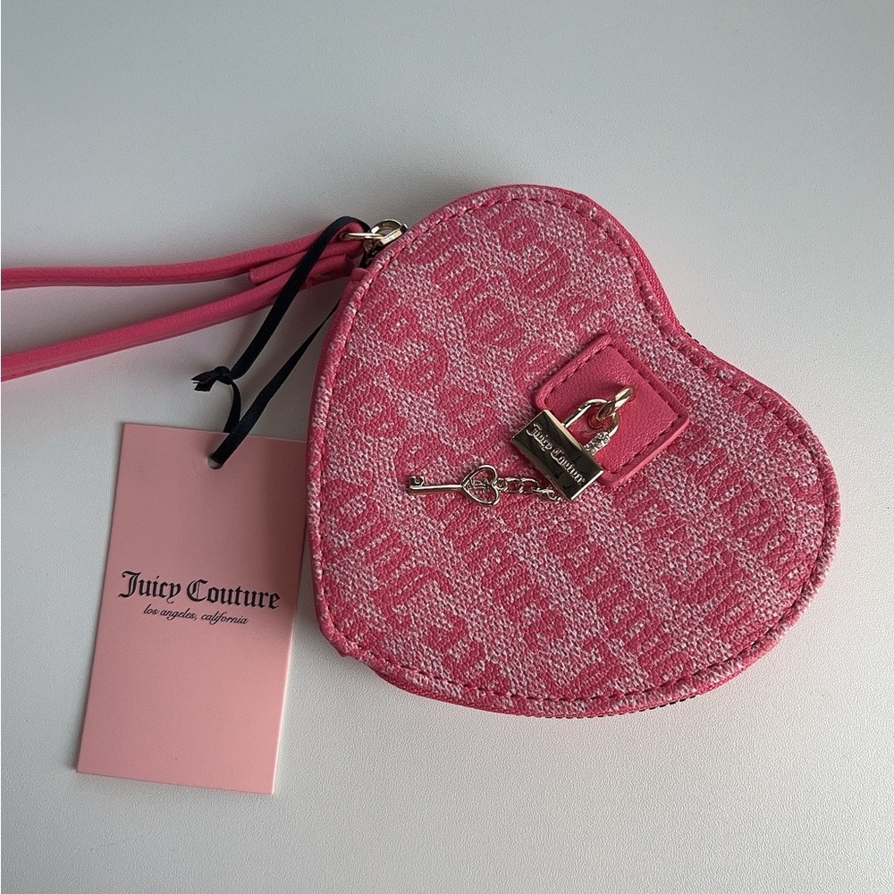 Juicy Couture Pink Heart-Shaped Bag